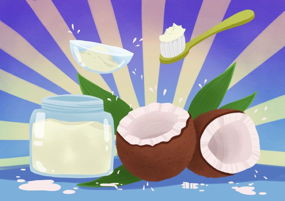 Oil pulling with coconut oil is an amazing oral hygiene practice.